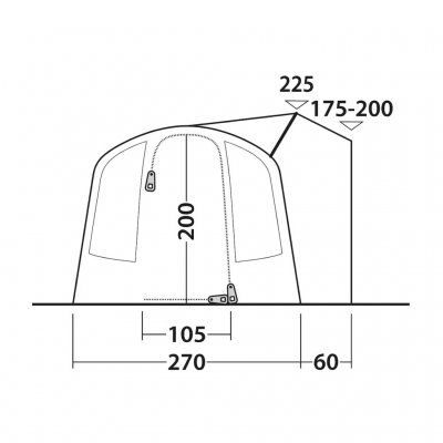 Outwell Wolfburg Air Biltelt